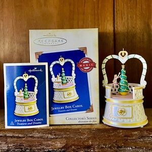 Hallmark Treasure and Dream Jewelry Box
